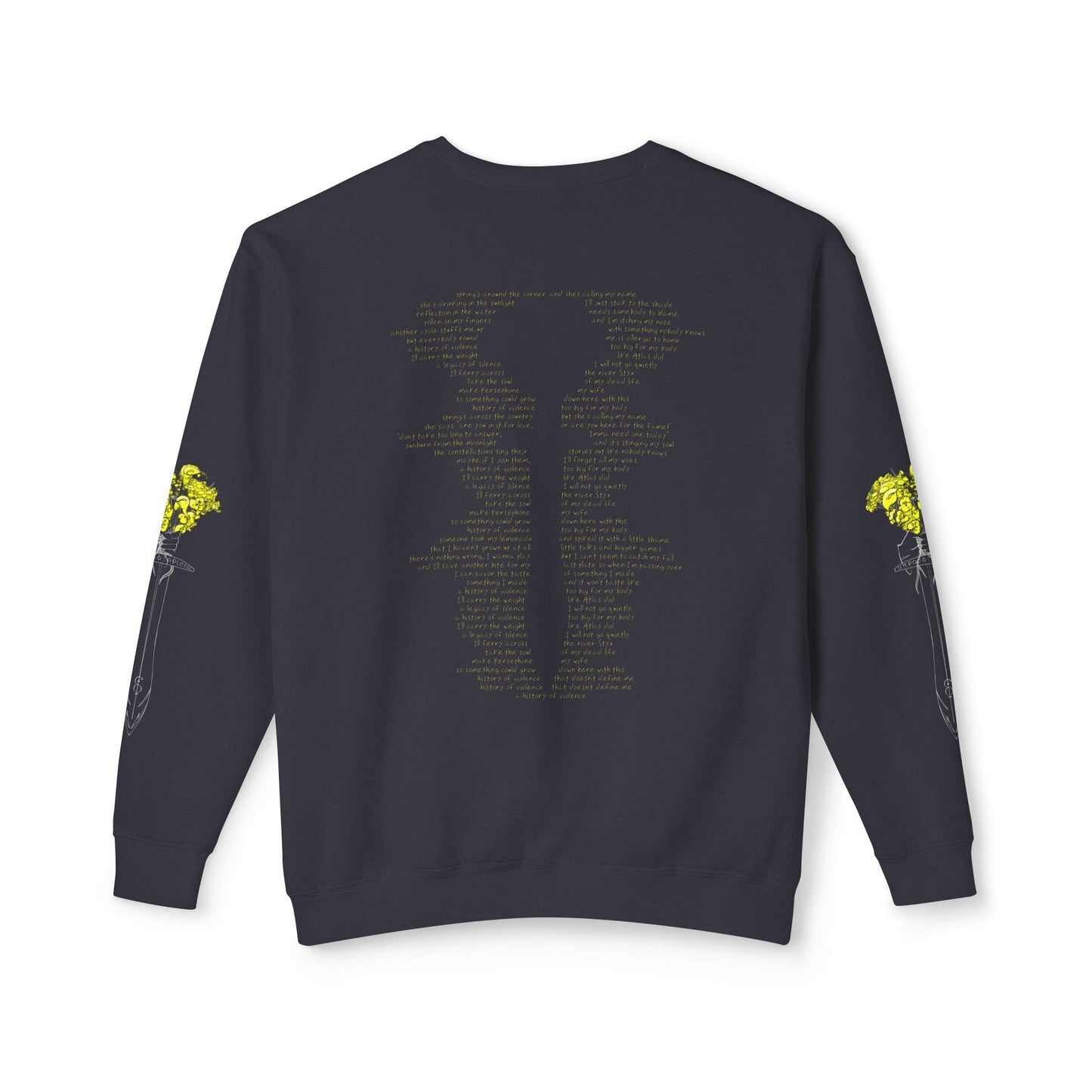 History Of Violence Calligram Crewneck Sweater