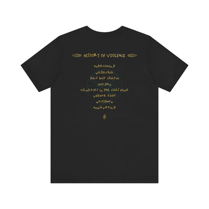 History Of Violence Grecian Graphic T-Shirt