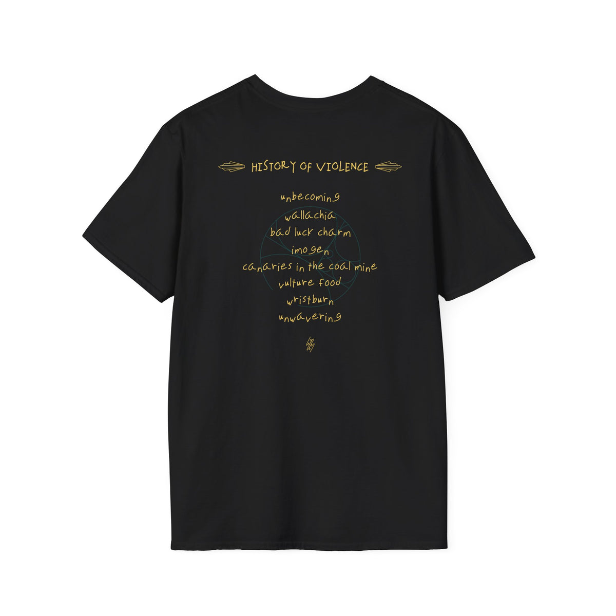 History Of Violence Grecian Graphic T-Shirt
