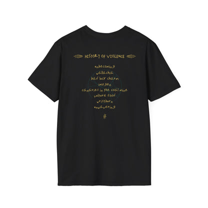 History Of Violence Grecian Graphic T-Shirt