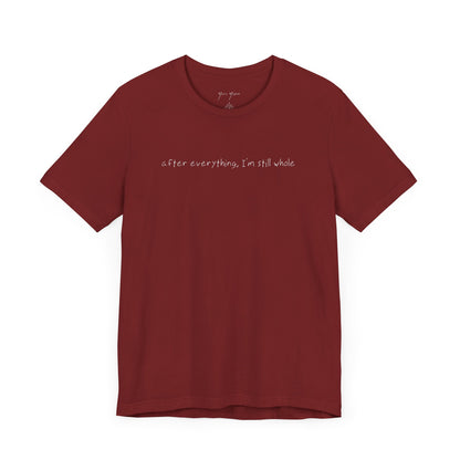 Icarus "After Everything, I'm Still Whole" Lyric T-Shirt