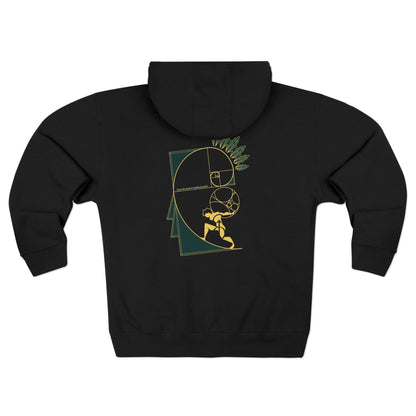 History Of Violence Grecian Graphic Zipper Hoodie